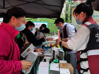 我為群眾辦實事丨揚子社區開展'全民營養周'系列活動，營養健康咨詢服務惠民生